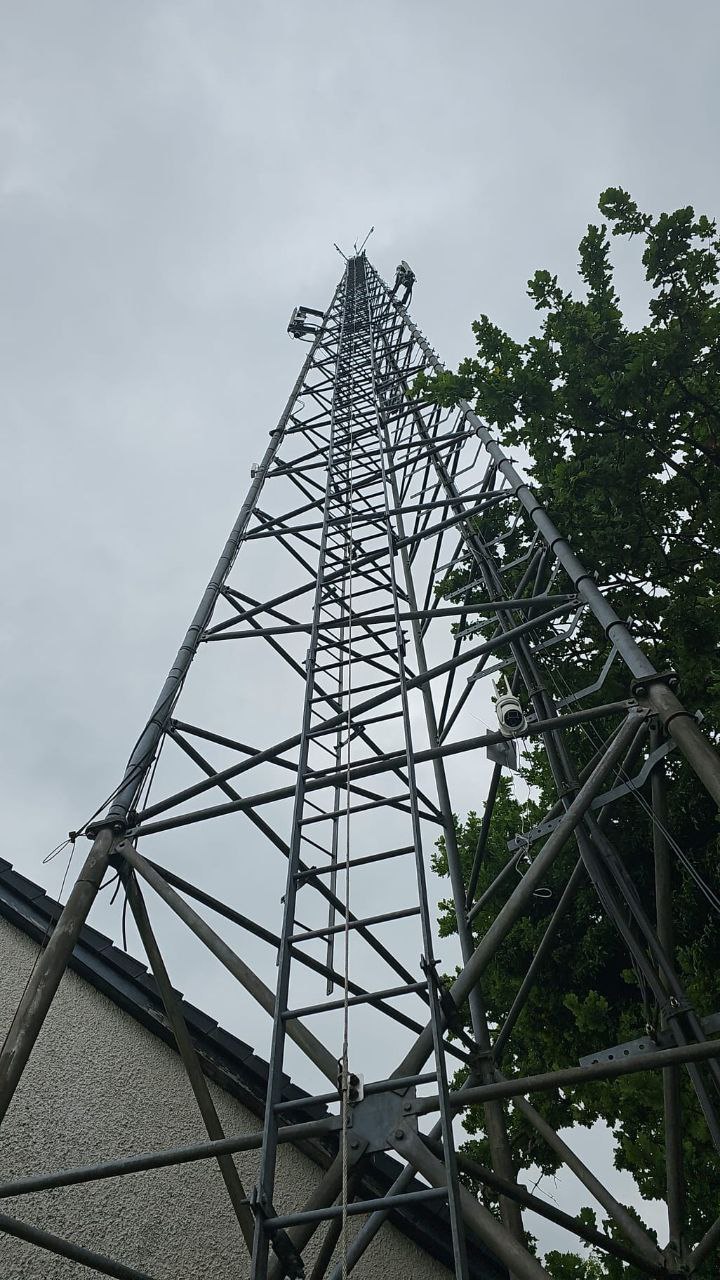 30m Telecommunications Tower - Steel Lattice Construction